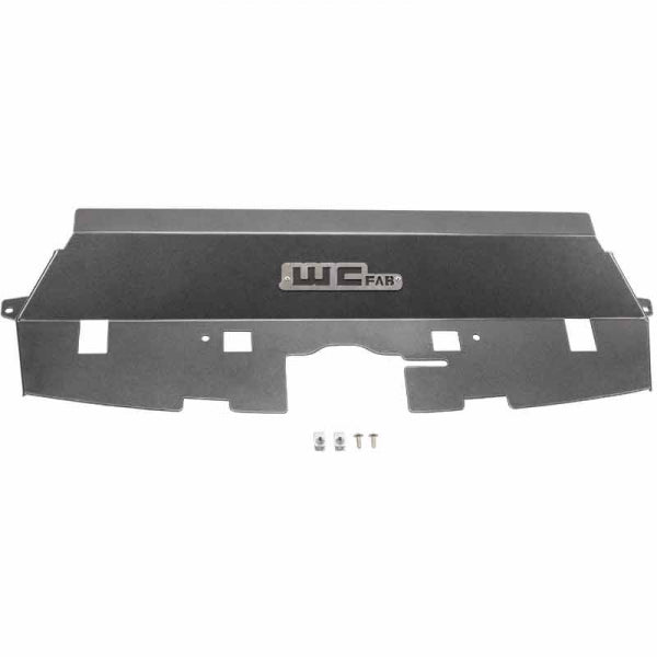 Wehrli Custom Fab WCF100546-FTB Aluminum Radiator Cover - Fine Black