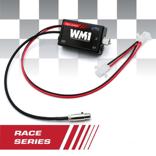 Rugged Radios WM1-RACE Bluetooth WM1 Wireless Music Interface for Intercoms With 6-Pin AUX Ports