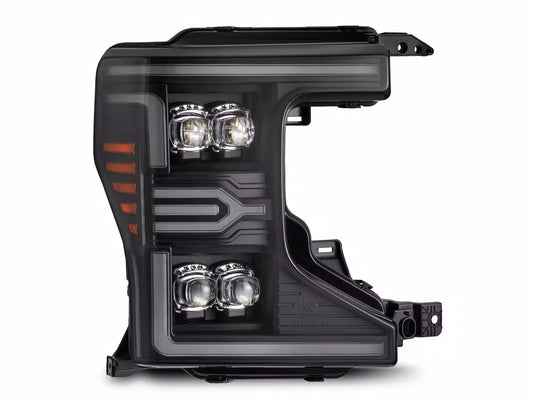 AlphaRex 880338 NOVA-Series Black LED Projector Headlights