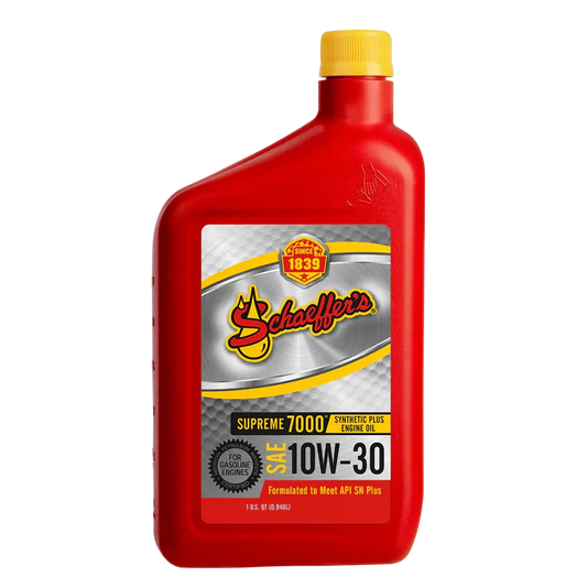 Schaeffer's 0703-012-1 Supreme 7000™ Synthetic Plus 10W-30 Oil (Quart)