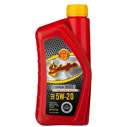 Schaeffer's 9004-012-1 Supreme 9000™ Full Synthetic 5W-20 Oil (Quart)