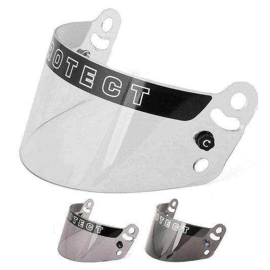 Rugged Radios PYRO-SHIELD-CHROME Pyrotect Helmet Shield for SA2010 & SA2015 Helmets - Chrome