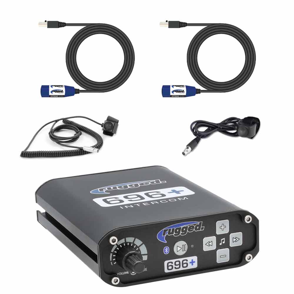 Rugged Radios 696PLUS-2P BUILDER KIT - 696 PLUS Intercom System with Bluetooth Music