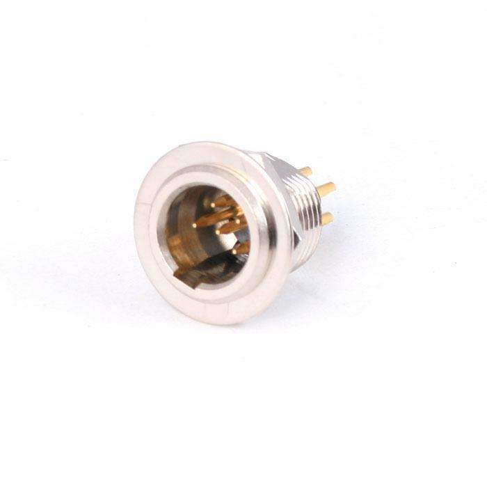 Rugged Radios C5P-PM 5-Pin Panel Mount Mini XLR Connector TB5M