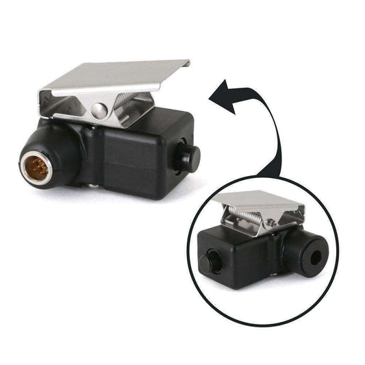 Rugged Radios PTT-BELT-MT-5P Belt Station Push to Talk PTT for OFFROAD wired headsets and helmets