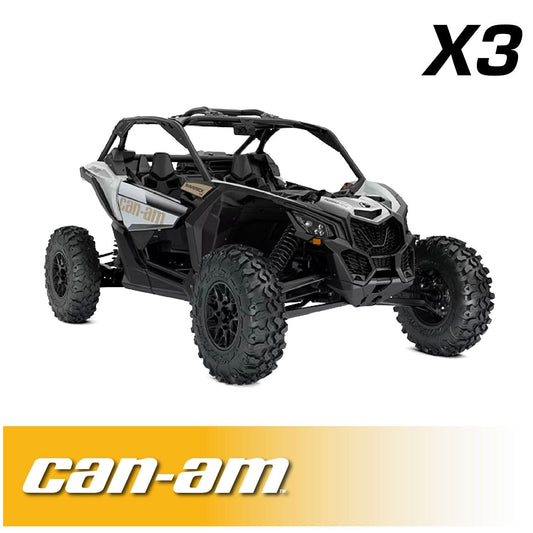 Rugged Radios X3-STX-M1-HK Can-Am Maverick X3 Complete Communication Kit with Bluetooth Intercom and 2-Way Radio - STX Stereo / M1 VHF Business Band / Dash Mount