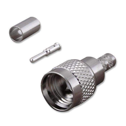 Rugged Radios UHF-CONN-MINI Crimp On UHF Mini Male Antenna Connector