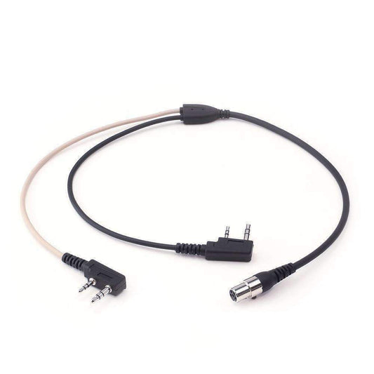 Rugged Radios SPLITTER-RH-LSO DUAL RADIO Splitter  - Connect  2 Radios with  1 Listen Only and 1 Transmit and Receive