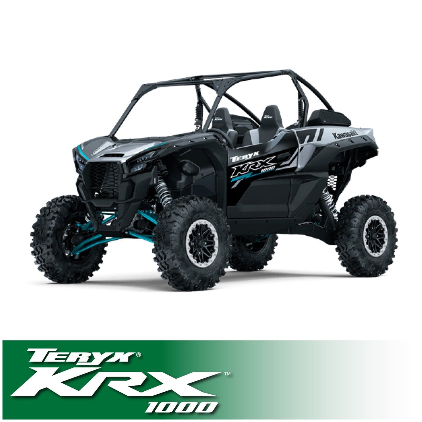 Rugged Radios KRX-696-G1-HK Kawasaki Teryx KRX Complete Communication Kit with Bluetooth Intercom and 2-Way Radio - 696 PLUS / G1 GMRS / Dash Mount