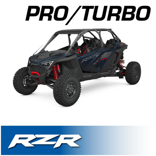 Rugged Radios PROR-STX-RS-M1-DM-HK Polaris RZR PRO XP - Turbo R - Pro R - Complete Communication Kit with Bluetooth Intercom and 2-Way Radio - STX Stereo Remote Head / M1 VHF Business Band / Center Mount