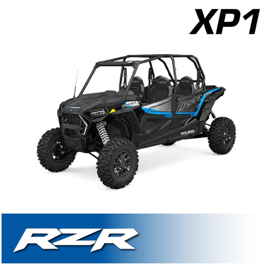 Rugged Radios XP1-696-G1-HK Polaris RZR XP 1000 Complete Communication Kit with Bluetooth Intercom and 2-Way Radio - 696 PLUS / G1 GMRS