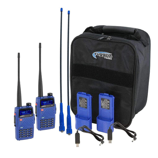 Rugged Radios V3-READY-PACK V3 READY PACK - Rugged V3 - Business Band Two Way Handheld Radios - Analog Only