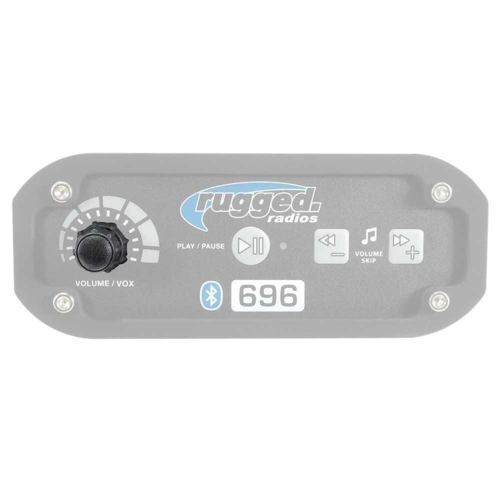 Rugged Radios KNOBS-RRP696 Replacement Volume and VOX Knob Set for 696 696 Plus and STX Intercoms
