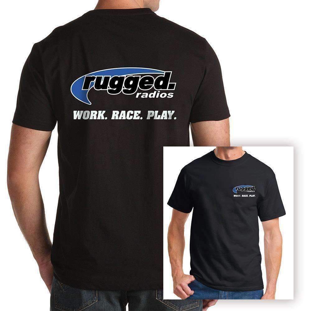 Rugged Radios MS4-BLACK-YM Rugged Radios CLASSIC T-Shirt - Black - Youth Medium