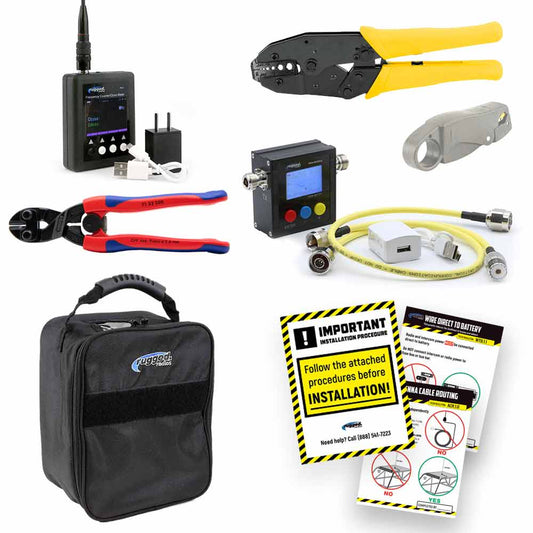Rugged Radios TECH-TOOL-KIT Technician Tool Kit with Carrying Bag