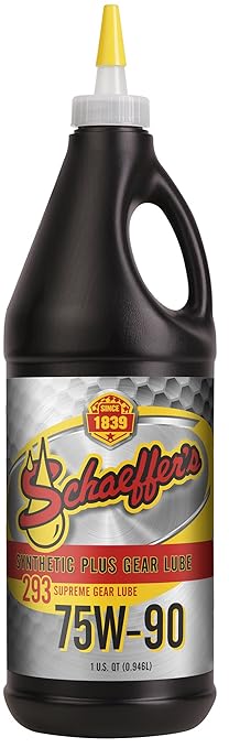 Schaeffer Manufacturing Supreme Gear Lube SAE 75W-90, 1 Quart Bulk