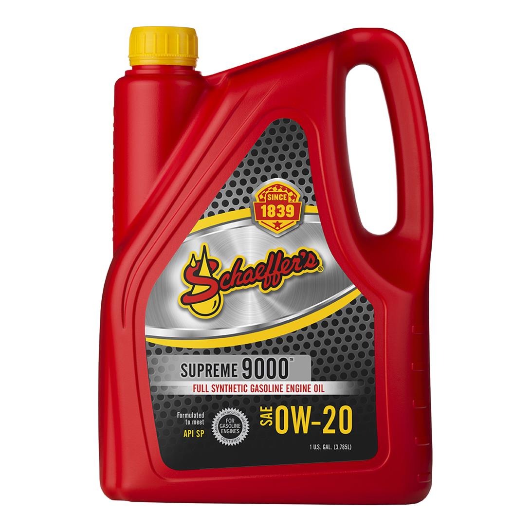 Schaeffer's 9005-006-1 Supreme 9000™ Full Synthetic 0W-20 Oil (Gallon)