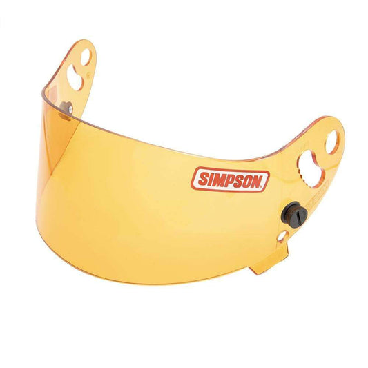Rugged Radios SIMPSON-SHIELD-AMBER Simpson Devil Ray Amber Helmet Shield for Desert Devil Helmet