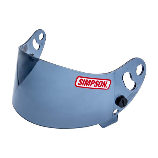 Rugged Radios SIMPSON-SHIELD-DKSMOKE Simpson Devil Ray Dark Smoke Helmet Shield for Desert Devil Helmet
